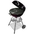 Buri - Emaille Kugelgrill Wagen Rollgrill Grillen Gartengrill Standgrill Barbecue