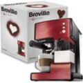 Breville Kaffeevollautomat PrimaLatte Kaffee- und Espressomaschine italienische Pumpe mit 15 Bar