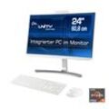 CSL All-in-One PC "Unity U24B-AMD / 5650GE 1000 GB 16 RAM Win 11" Computer Gr. Windows 11, 16 GB RAM 1000 GB SSD, weiß