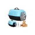 Hundebox Tiertransportbox 48 x 28 x 33 cm Hartschale