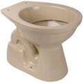 Stand-WC Tiefspüler Abgang Boden Senkrecht Toilette wc Bahama Beige - Beige