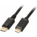 Videokabel - DisplayPort / hdmi - DisplayPort (m) bis hdmi (m) - 2 m (36922) (36922) - Lindy