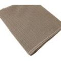 Weichschaum Gartentischdecke rund 110x140cm-M115546-Taupe-var