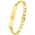 ID Armband JOOP "2035896", gold (gelbgoldfarben), Armbänder Herren, Edelstahl Goldarmband