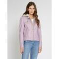 Lederjacke MAZE "Mico" Gr. L, rosa (violet breeze) Damen Jacken