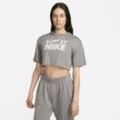 Nike Sportswear Kurz-T-Shirt für Damen - Grau