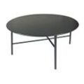 Kynast Metall Beistelltisch rund 70 cm anthrazit Metalltisch Garten Terrasse