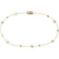 VANDENBERG Damen Diamantarmband, 585er Gold mit 11 Diamanten, zus. ca. 0,5 Karat, gold