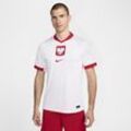 Polen 2024/25 Stadium Home Nike Replica Fußballtrikot mit Dri-FIT-Technologie (Herren) - Weiß