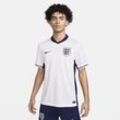 England (Men's Team) 2024/25 Stadium Home Nike Replica Fußballtrikot mit Dri-FIT-Technologie für Herren - Weiß