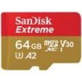 SanDisk micro SDXC Extreme 64GB 170MB/s V30