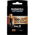 Duracell MN2400 Optimum AAA 4er Blister