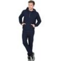 Jogginganzug TRIGEMA "TRIGEMA aus Biobaumwolle" Gr. XL, blau (navy, c2c) Herren Sportanzüge Trainingsanzüge