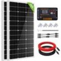 Solarpanel kit 200W 12V/24V Solarmodul set für Wohnwagen Boot nach Hause - Eco-worthy