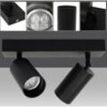 Wolketon - vingo led Deckenstrahler Deckenspots Deckenleuchte Wand-Lampe Deckenspot schwenkbar 2-flammig