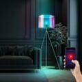 Globo - Smart led Stehleuchte dimmbar Standleuchte 3 Bein Stehlampe mit Schalter, App und Sprachsteuerung, rgb Farbwechse, 10W 806lm