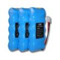 3x Ni-MH Akku 2000mAh (6V) kompatibel mit Werkzeuge Bosch Roll-Lift K10, Roll-Lift K12, Bosch Rollfix D870E Ersatz für Bosch 9 500 005, 9000163,