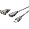 Renkforce - usb 2.0, Seriell Adapter [1x usb 2.0 Stecker a - 1x D-SUB-Stecker 9pol.] 1.00 m vergoldet