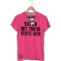 Superdry Damen T-Shirt, pink, Gr. 36