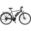 FISCHER VIATOR ETH 1861 Trekkingrad (Laufradgröße: 28 Zoll, Rahmenhöhe: 50 cm, Herren-Rad, 627 Wh, Schwarz matt)