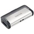 SanDisk USB 3.1 USB-Stick Ultra Dual 64 GB Schwarz, Silber