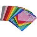 Playfun - Play -cut - farbiges Papier A3 - recycelt - 220 g/m2 - 50 Blätter