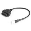 Eosnow 3 Pin zum OBD2-Fehlercode-Scanner, Motorrad-Diagnosekabel, passend für Yamaha X MAX N MAX MT-125