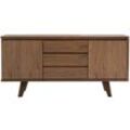 Miliboo - Design-Sideboard Nussbaum fifties