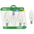 Eco-light - Kit 3 led -Lampen Olive E14 Ecolight - 6W