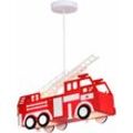 LED Feuerwehr Auto Decken Pendel Lampe Leuchte Beleuchtung Kinder- Spiel- Zimmer