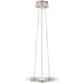 Design led 21 Watt Decken Beleuchtung Glas satiniert Hänge Leuchte Pendel Lampe Eglo 90811