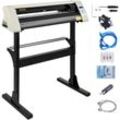 VEVOR 720mm Vinyl cutter 28 Zoll Vinyl Cutter Plotter Maschine Weiß Vinyl Schneideplotter 630 mm Schneidbreite Cutting Plotter Device Schneider