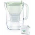 Brita - Wasserfilterkanne - Filterkanne Style Eco, Volumen 2,4 l, Maxtra Pro Filter, grün 1052809