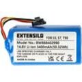 Akku kompatibel mit Qihoo T90, S7, S9, 360 S5, X9 Saugroboter (3400 mAh, 14,8 v, Li-Ion) - Extensilo