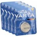 Varta - 5x CR2430 Lithium-Knopfzelle 3V 290mAh (5x 1er Blister)