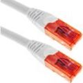 20 m langes, ultraflexibles weißes Cat. 6a UTP-Ethernet-Netzwerkkabel - Bematik