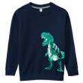 Jungen Sweatshirt mit Wendepailletten