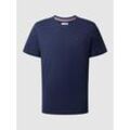 T-Shirt in Melange-Optik