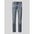 Slim Fit Jeans mit Label-Detail Modell 'BLAST'