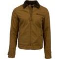 Rokker Canvas, Textiljacke Hellbraun S male