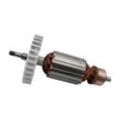 Trade-Shop Anker Rotor Motor Ersatzteil mit Lüfter kompatibel mit Makita GA 5010, GA 5020, GA 6010, GA 6020, GA 5010 Z, GA 5020 Y, GA 6010 Z