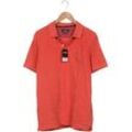 Bugatti Herren Poloshirt, orange, Gr. 52