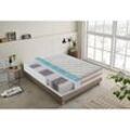 Materassiedoghe - Taschenfedermatratze - mit 5 cm Memory Foam - 800 Federn - Abnehmbarer Bezug - 25 cm hoch - 160x190