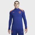 Netherlands Strike Elite Nike Dri-FIT-ADV-Fußball-Drill-Oberteil aus Strickmaterial für Herren - Blau