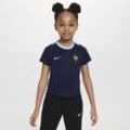 FFF Academy Nike Dri-FIT Fußball-Kurzarmshirt für jüngere Kinder - Blau