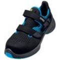 uvex 1 G2 Sicherheitsschuh Sandalen S1, blau/schwarz 11 47 - 6828847