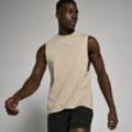 MP Herren Tempo Verwaschenes Tanktop mit weitem Armausschnitt – Washed Stone - XXL