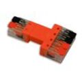 Fiai IsoLED Durchgangs-Steckverbinder 2-polig Input 2x2-polig Output 0,5-2,5mm² max. 250V/10A