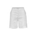 Leinen-Bermudashorts - Weiss - Gr.: 36