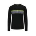 BOSS GREEN Sweatshirt mit Stretchanteil und Logo-Stickerei